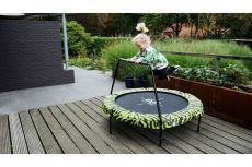 Батут Exit Tiggy з ручкою ø140cm black/green